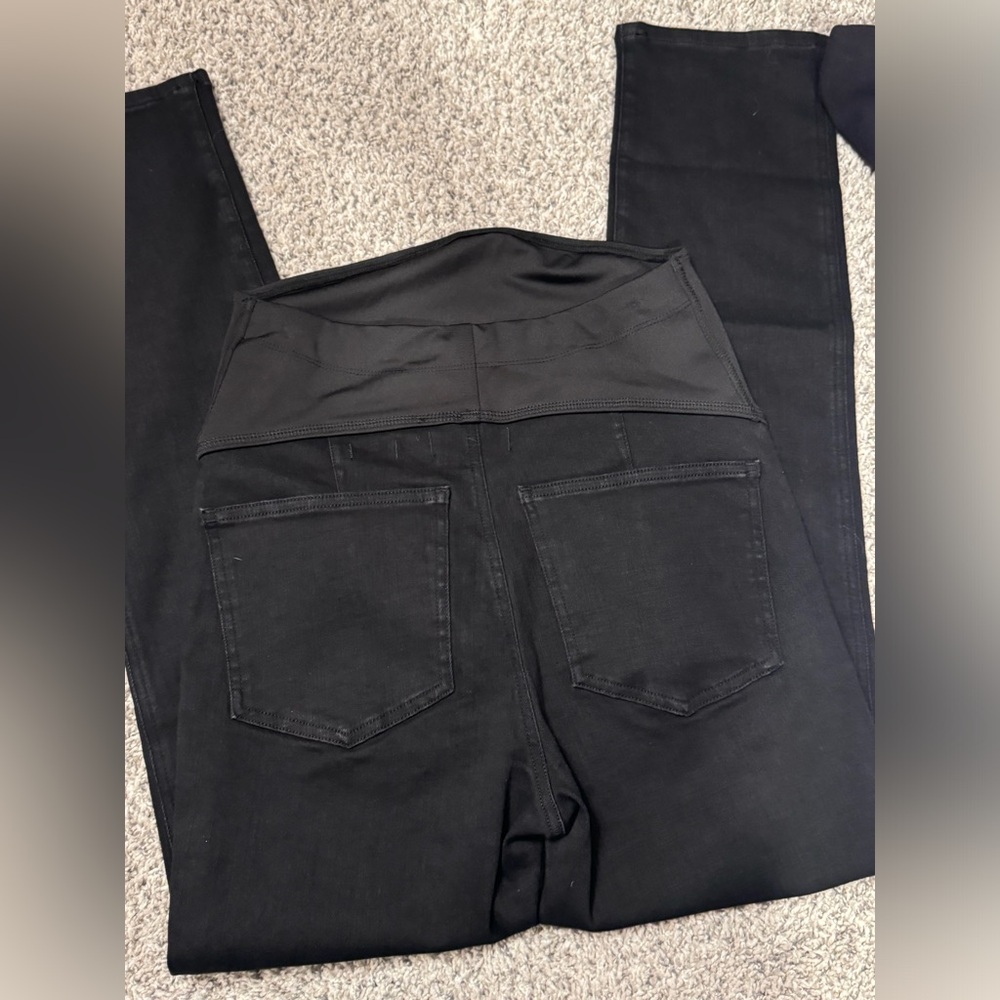 Madewell Black Maternity Skinny Pants